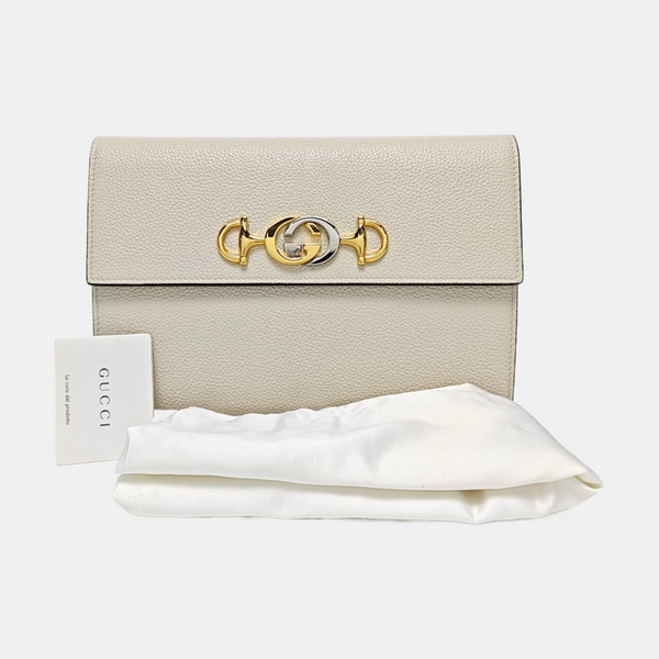 Calfskin Clutch Beige