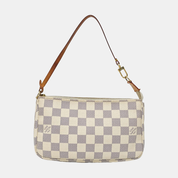 ACCESSOIRES GM Damier Azur Coated Canvas White