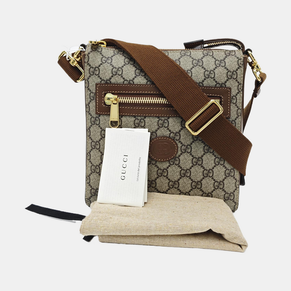 Retro Monogram Coated Canvas Black