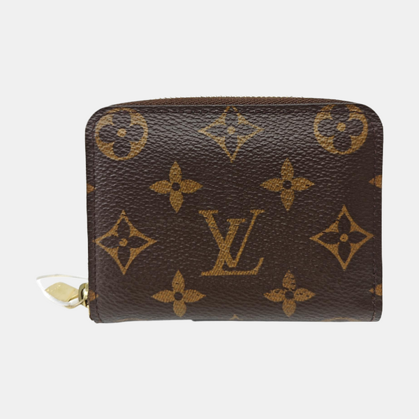 ZIPPY Monogram Coated Canvas Brown Wallet