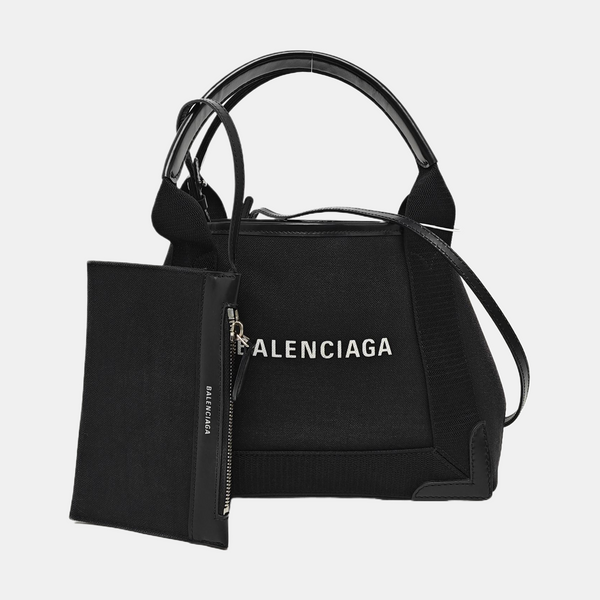 Navy Mini Canvas Black