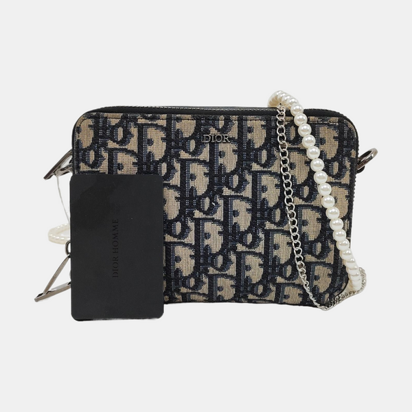 Safari Oblique Canvas Blue