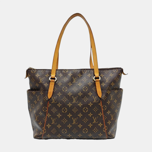 TOTALLY MM Monogram Coated Canvas Brown