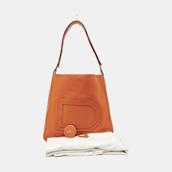 Pin Toy Calfskin Orange