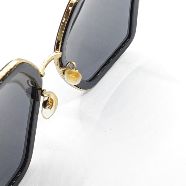 Black Synthetic Sunglasses