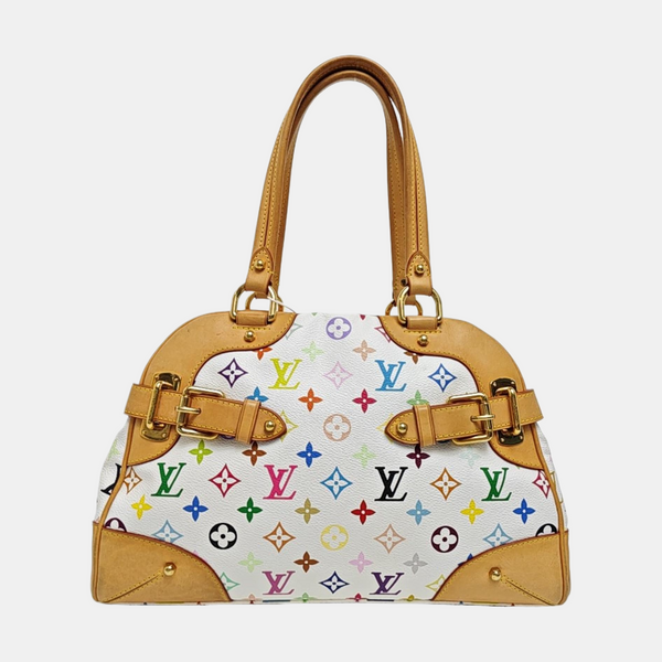 LV × TM CLAUDIA Monogram Coated Canvas White