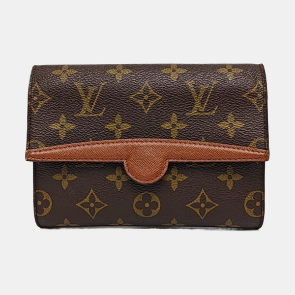 ARCHE Monogram Coated Canvas Brown