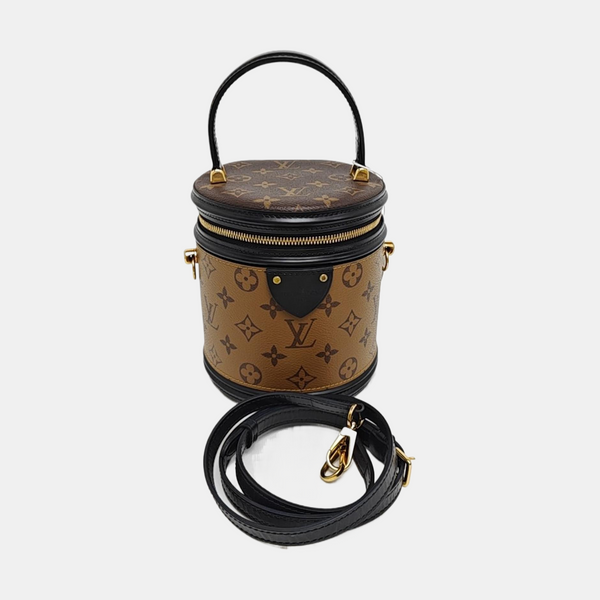CANNES PM Monogram Coated Canvas Brown