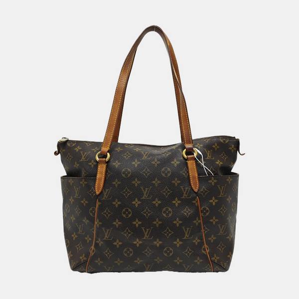 TOTALLY MM Monogram Coated Canvas Brown
