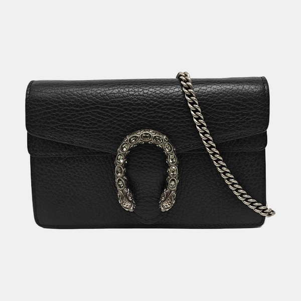 Dionysus Super Mini Calfskin Black