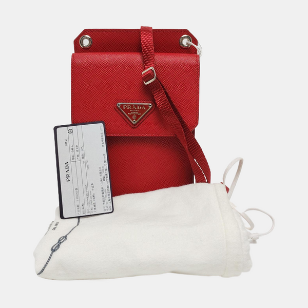 Saffiano Calfskin Red