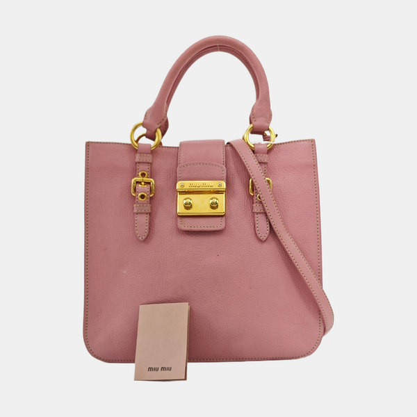 Madras Calfskin Pink