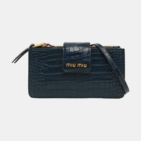 Calfskin Shoulder Bag Green