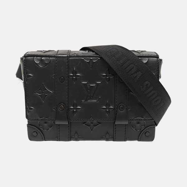 TRUNK Calfskin Black