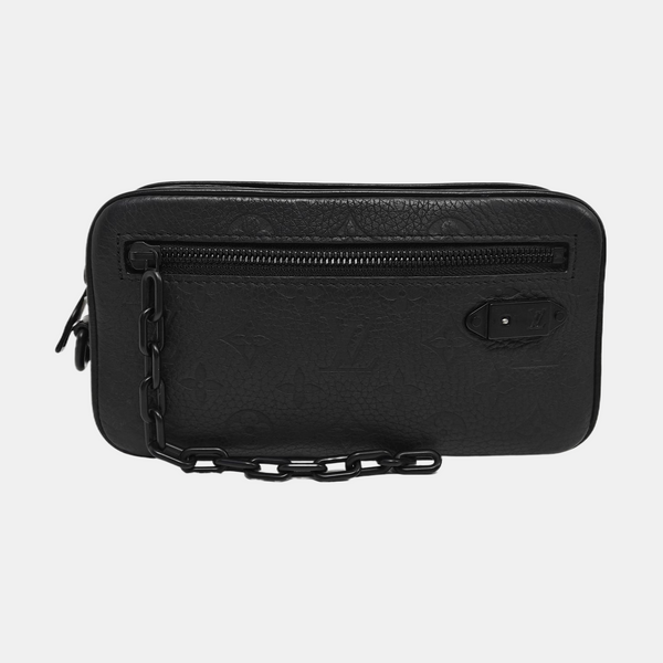 VOLGA Monogram Calfskin Black