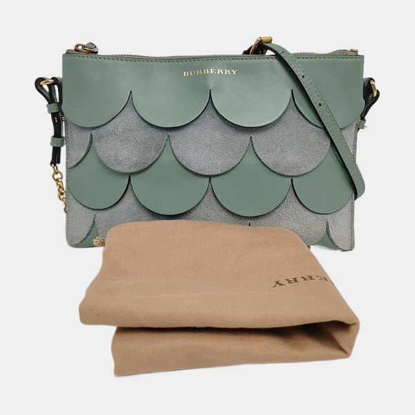 Calfskin Shoulder Bag Green