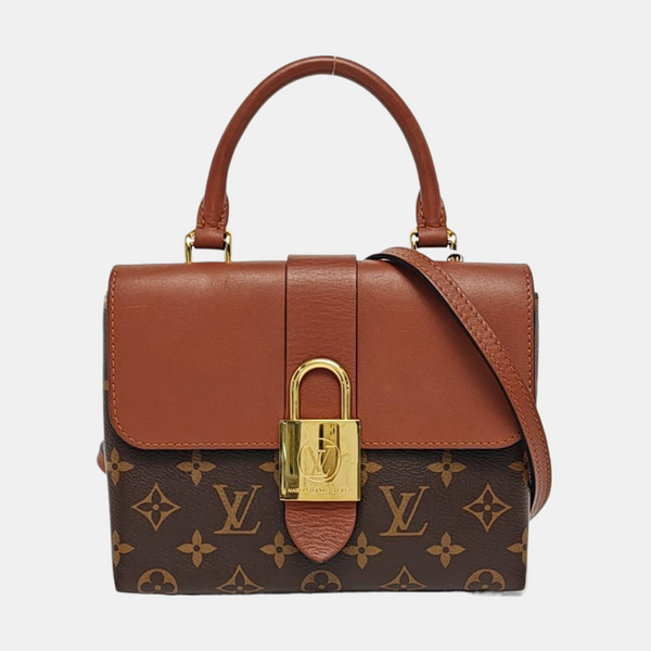 LOCKY BB Monogram Coated Canvas Brown