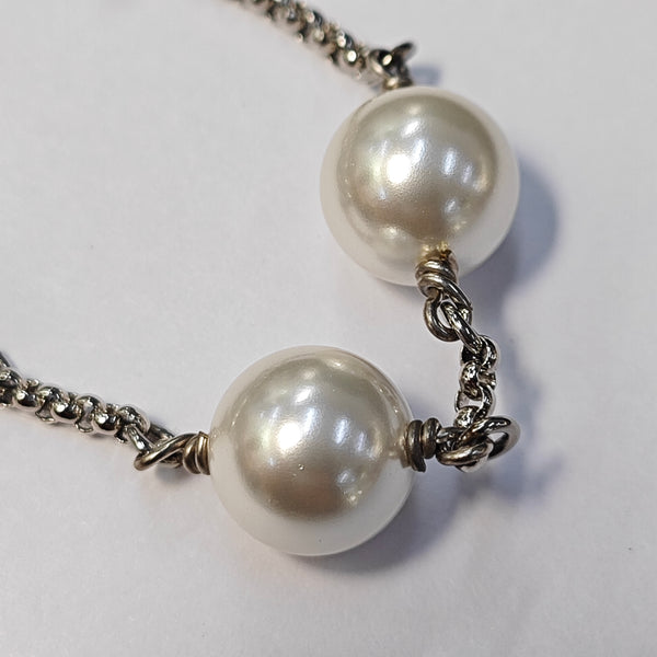 Metal Silver Necklace