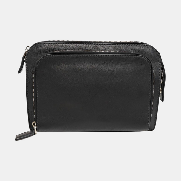 Calfskin Clutch Black