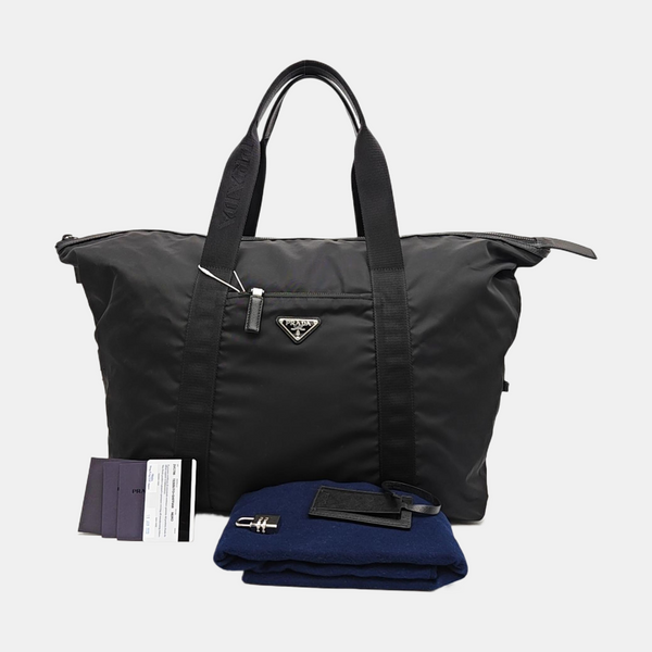Nylon Tote Bag Black