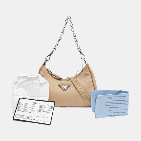 Re-Edition Nylon Beige