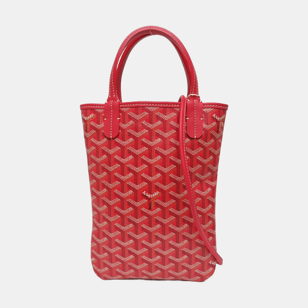 Poitiers Coated Canvas Red