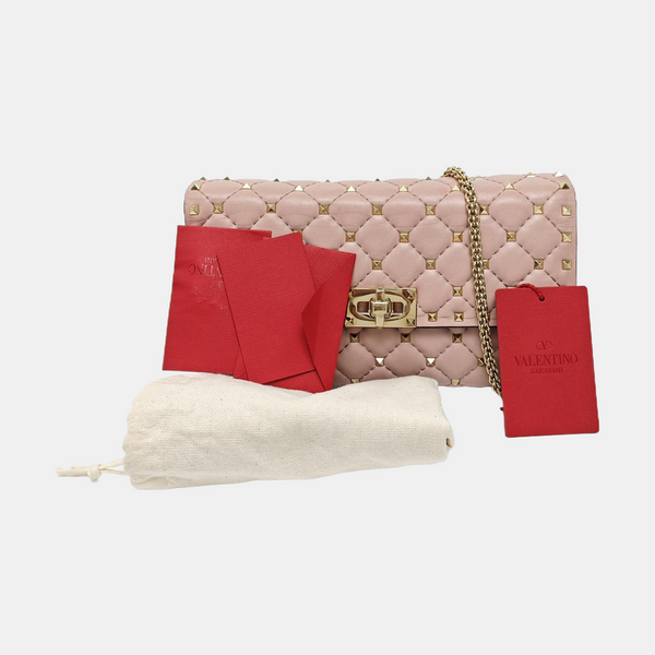 Rockstud Mini Lambskin Pink