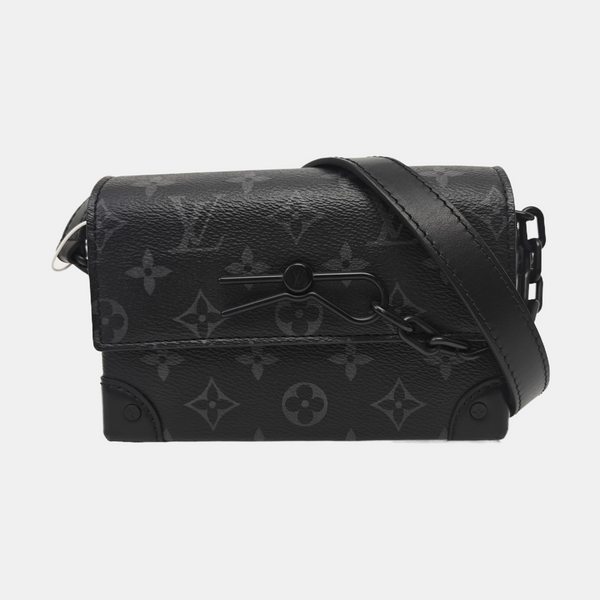 STEAMER Mini Monogram Coated Canvas Black