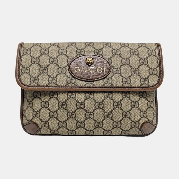 Neo Vintage Monogram Coated Canvas Beige