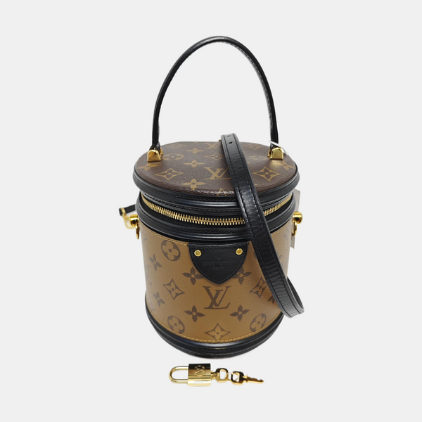 CANNES PM Monogram Coated Canvas Brown