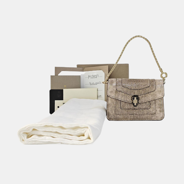 SERPENTI FOREVER Calfskin Beige