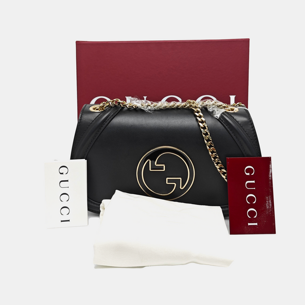 Blondie Medium Calfskin Black