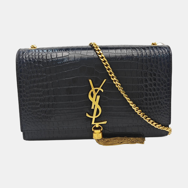 KATE Medium Calfskin Black