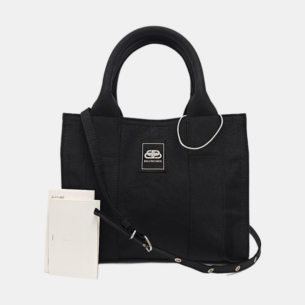 Fabric Tote Bag Black