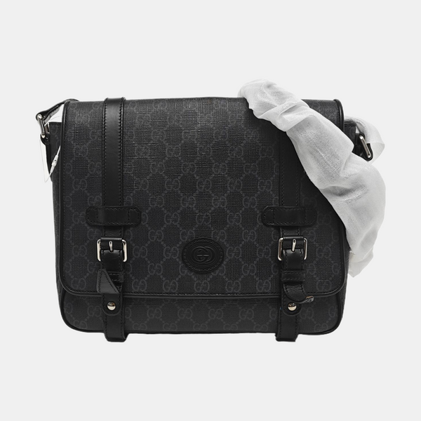 Monogram Coated Canvas Black