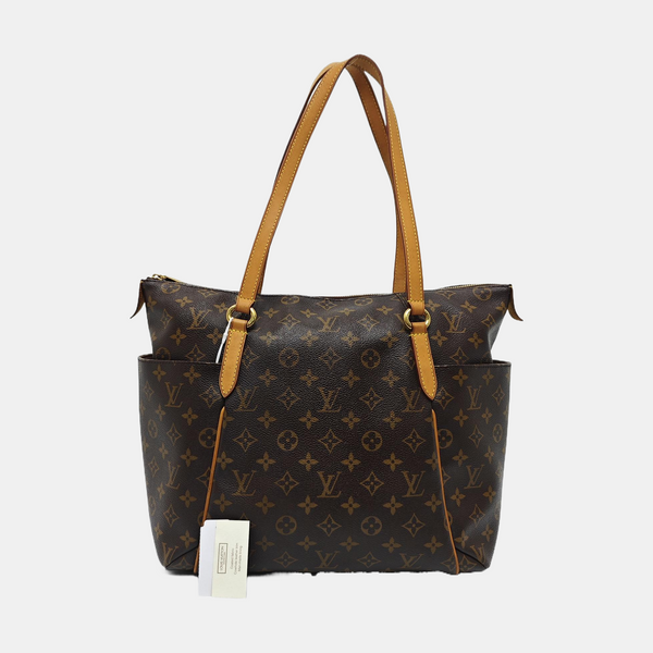 TOTALLY MM Monogram Coated Canvas Brown