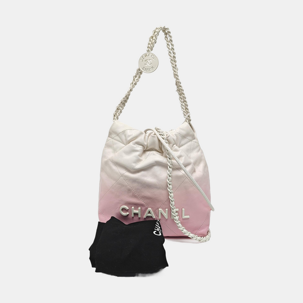 CHANEL 22 Mini Quilted Calfskin Multicolor