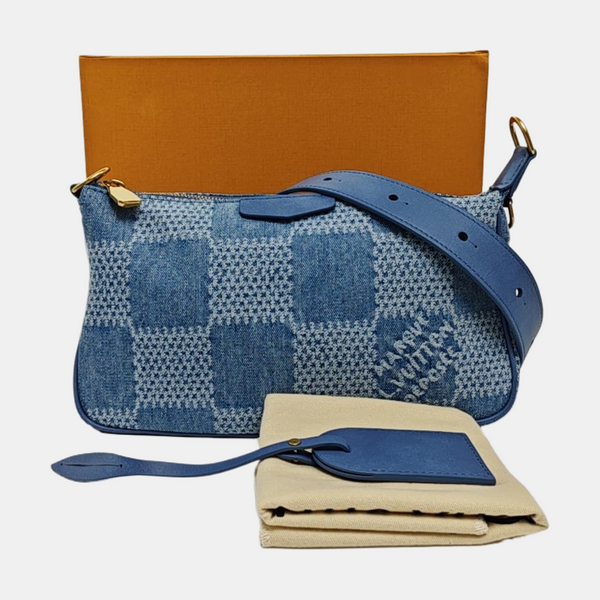 POCHETTE ACCESSOIRES Damier Canvas Blue
