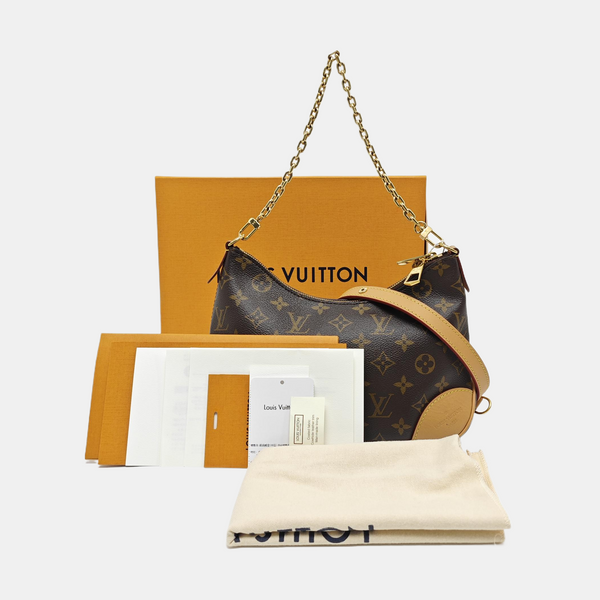 BOULOGNE Monogram Coated Canvas Brown