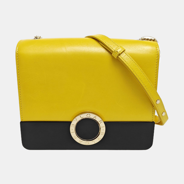 BVLGARI Calfskin Yellow