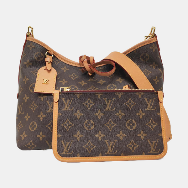 CARRYALL PM Monogram Coated Canvas Brown