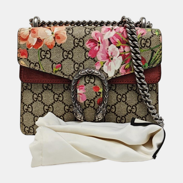 Authenticated pre-owned Dionysus Mini Monogram Coated Canvas Beige - Shoulder Bag at Looply