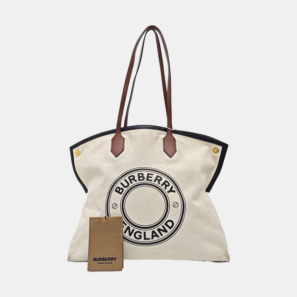 Canvas Shoulder Bag White