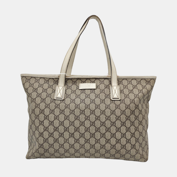 GG Imprime Monogram Coated Canvas Beige