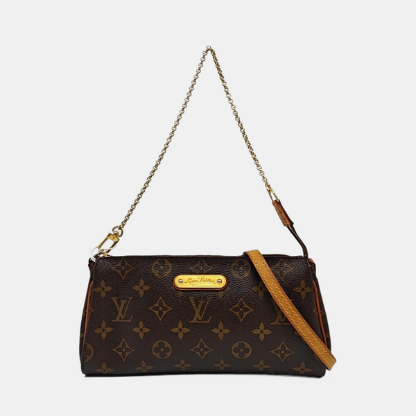 EVA Monogram Coated Canvas Brown