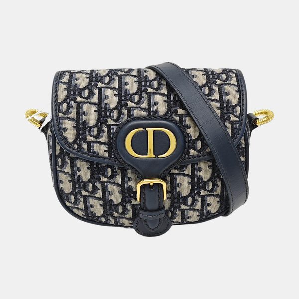 Bobby Small Oblique Canvas Blue