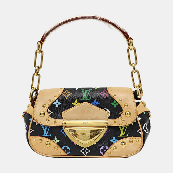 LV × TM MARILYN Monogram Coated Canvas Black
