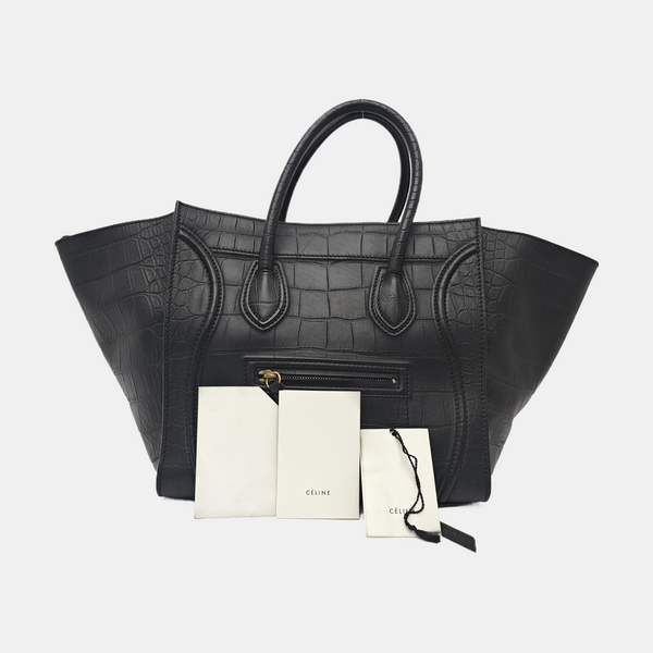 LUGGAGE Calfskin Black