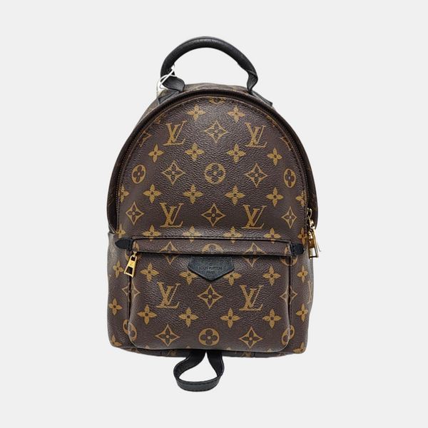 PALM SPRINGS PM Monogram Coated Canvas Brown