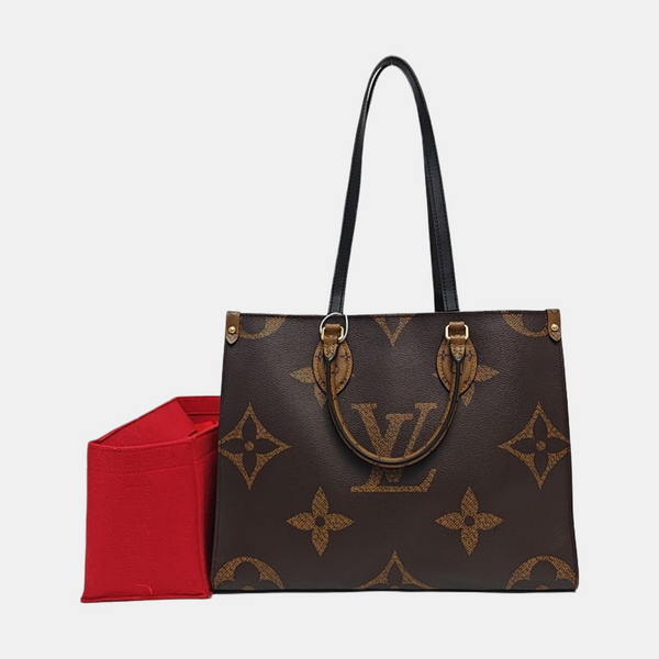 ONTHEGO MM Monogram Coated Canvas Brown